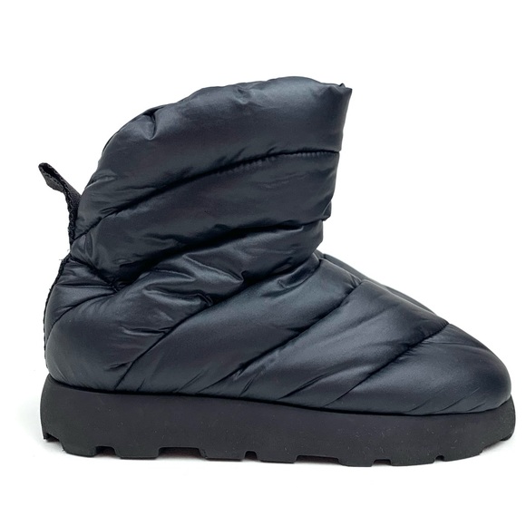 Piumestudio Luna moon boot black puffy quilted slip on apres bootie size 36 - Picture 2 of 7